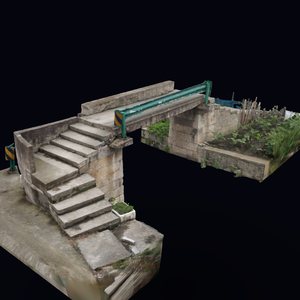 新建桥 三维模型图