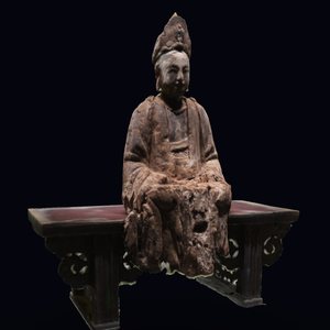 慈航道人 三维模型图