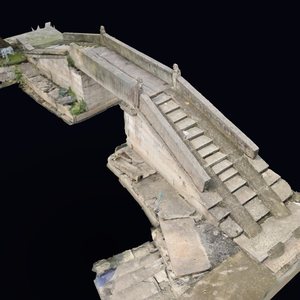 新建桥 三维模型图